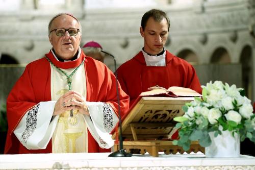 Michael Wallace Banach, Magyarország apostoli nunciusa vezette a koncelebrációs szentmisét a Dómban (2023.11.22.)